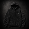 PM Acid Wash Oversized Hoodie
