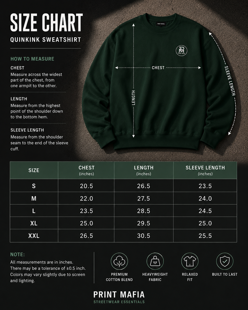 PM Heavyweight Crewneck