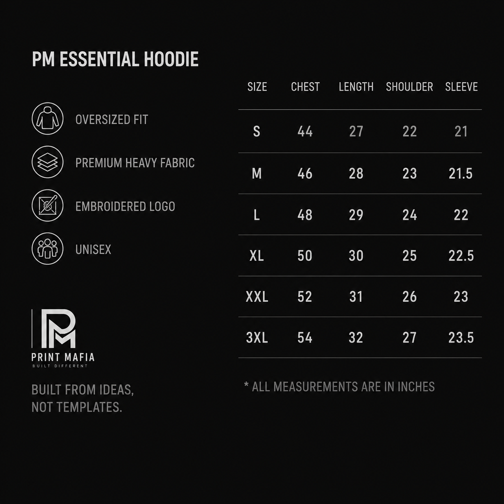 PM Essential Oversized Hoodie